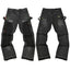 Gallery Dept. Contrast Knee Patch Paint Splatter Utility Cargo Pants