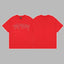Revenge Outline Arch Logo Short Sleeve T-Shirt Red
