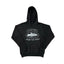 Black Vintage Graphic Hoodie – Oversized Streetwear Pullover Sweatshirt