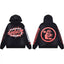 Hellstar Black Red Graphic Hoodie