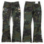 Gallery Dept. Camo Leopard Patchwork Paint Splatter Cargo Pants