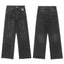 Revenge Vintage Wash Thorn Embroidery Relaxed Denim Jeans