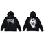 Revenge Smoke Skull Arch Logo Pullover Hoodie black