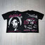 Hellstar Portrait Vintage Print Short Sleeve T-shirt