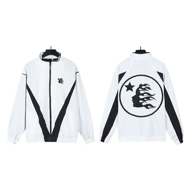 Hellstar Washed Vintage Printed Zip Hoodie Hover Image