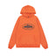 Orange Vintage Graphic Hoodie – Oversized Streetwear Pullover Sweatshirt