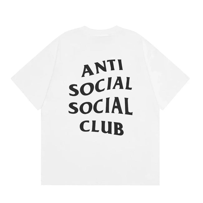 Anti Social Social Club Classic Logo T-Shirt - White/Black Hover Image