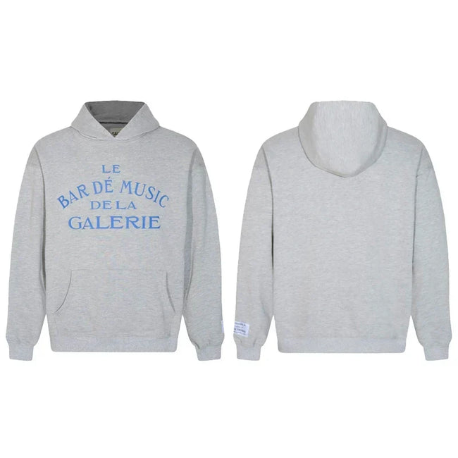 Gallery Dept. Blue Text Hoodie Hover Image