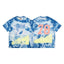 Gallery Dept. Tie-Dye Number 78 Short Sleeve T-Shirt - Blue/Multi