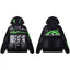 Hellstar Black Neon Green Hoodie