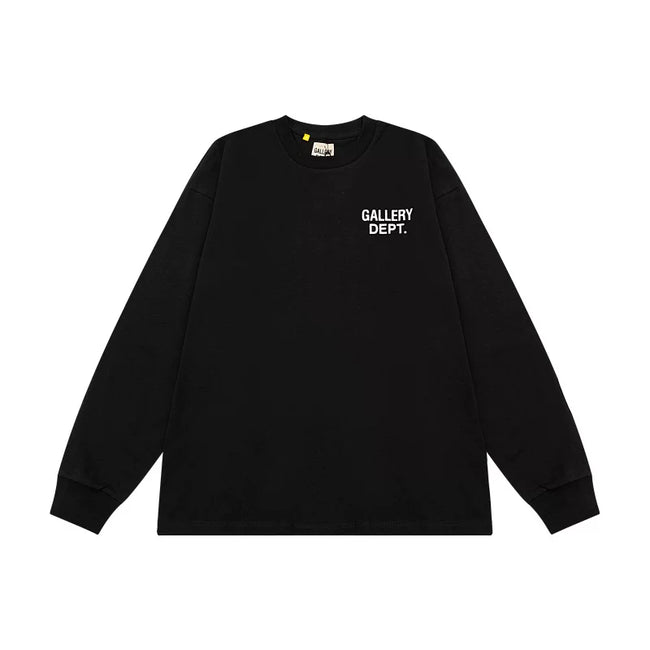 Gallery Dept. Minimalist Logo Long Sleeve T-Shirt - Black Hover Image