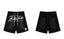 Hellstar Black Vintage Wash Shorts