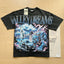 VALEFOREVER Black Washed Valley Dreams Monster City Vintage Graphic T-Shirt