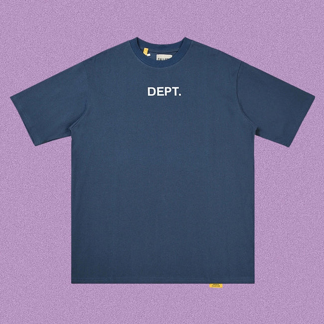 Gallery Dept. Minimalist DEPT. Short Sleeve T-Shirt - Blue-Grey/White Hover Image