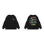 Anti Social Social Club Multi-Color Logo Long Sleeve T-Shirt - Black