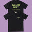 Gallery Dept. Hollywood Logo Short Sleeve T-Shirt - Black/Neon Green