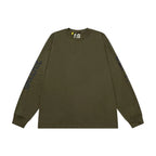 Gallery Dept. Sleeve Logo Graphic Long Sleeve T-Shirt - Army Green