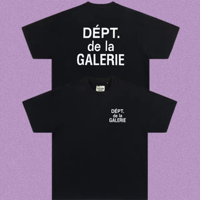 Gallery Dept. DÉPT. de la GALERIE Short Sleeve T-Shirt - Black/White Hover Image