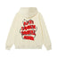 Anti Social Social Club Barbed Wire Logo Hoodie - Cream
