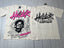 Hellstar Pink Letter Portrait Cream T-shirt