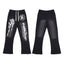 Hellstar Black Flare Print Sweatpants