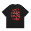 Anti Social Social Club Spider Red Logo T-Shirt - Black