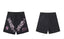 Hellstar Black Pink Print Shorts
