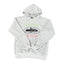 Corteiz “Alcatraz” Heather Grey Hoodie — Vintage Island Graphic on Oversized Streetwear Pullover