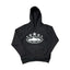 Black Vintage Star Graphic Hoodie – Oversized Streetwear Pullover Sweatshirt