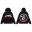 Hellstar Black Pink Gradient Hoodie