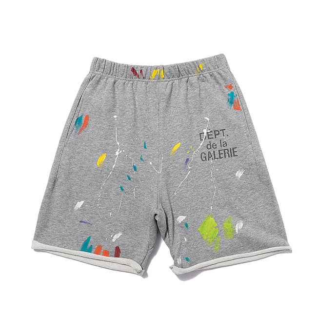 Gallery Dept. DÉPT de la GALERIE Paint Splatter Sweatshorts Hover Image