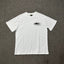 Corteiz Alcatraz Oval Logo White T-Shirt — Minimalist Streetwear Tee with Iconic Brand Emblem