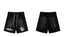 Hellstar Black White Drawstring Shorts