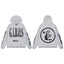 Hellstar Grey GABOS Flame Hoodie