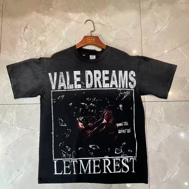 Valleydream Black Dark Portrait LETIMEREST Valley Dreams Vintage T-Shirt Hover Image