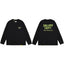 Gallery Dept. Hollywood Logo Long Sleeve T-Shirt - Black/Neon Yellow