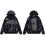 Hellstar Black Snowflake Metal Hoodie