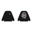 Anti Social Social Club Pink Circle Logo Long Sleeve T-Shirt - Black