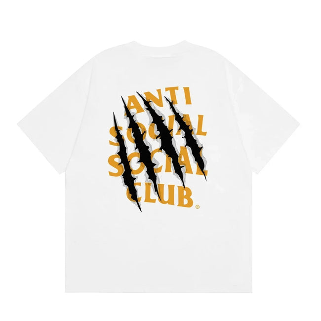 Anti Social Social Club Claw Slash Logo T-Shirt - White Hover Image