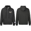 Gallery Dept Dark Olive Green Beige Logo Full Zip Up Hoodie