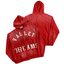 Valley Dreams Rhinestone‑Splatter Zip‑Up Hoodie, Unisex Red Vintage Streetwear Jacket