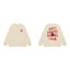 Anti Social Social Club Spider Red Logo Long Sleeve T-Shirt - Cream