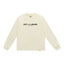 Gallery Dept. Front-Logo DÉPT. de la GALERIE Long Sleeve T-Shirt - Cream