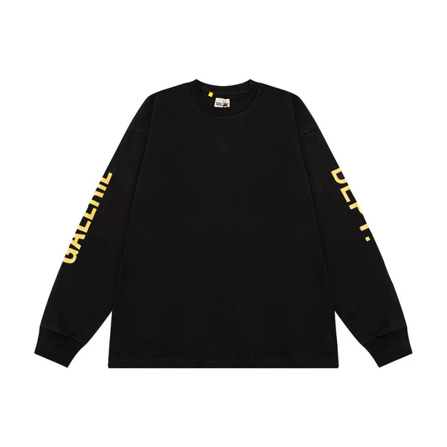 Gallery Dept. Sleeve Logo Graphic Long Sleeve T-Shirt - Black Hover Image