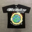 Hellstar Earth Smile Ring Black T-shirt
