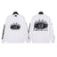 Hellstar White Flame Basketball Graphic Long Sleeve Shirt