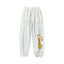 White Script Logo Sweatpants – Oversized Streetwear Joggers