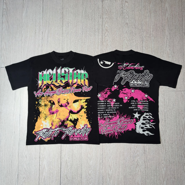 Hellstar Tie Dye Abstract Graphic Tee Hover Image
