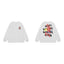 Anti Social Social Club Scribble Logo Long Sleeve T-Shirt - White