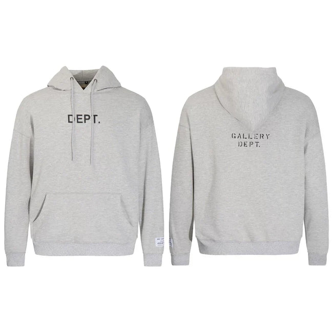 Gallery Dept DEPT. Logo Grey Hoodie Hover Image
